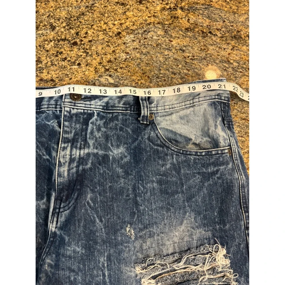 Y2K SouthPole‎ Jeans Men's 42x34 Tapered Slim Denim Hip-Hop Skater Grunge VTG